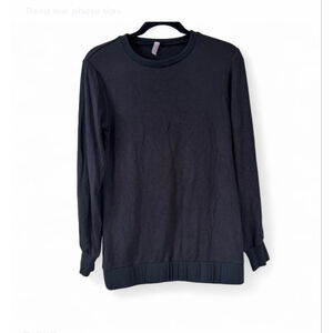 Women's Commando Black Long Sleeve Sweatshirt XS